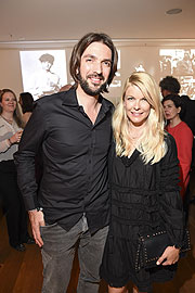 Max Wiedemann und Freundin Tina Kaiser Eröffnung der Ausstellung "Peter Lindbergh. From Fashion to Reality" in der Kunsthalle München am 11.04.2017 Foto: BrauerPhotos / G.Nitschke fuer die Kunsthalle Muenchen